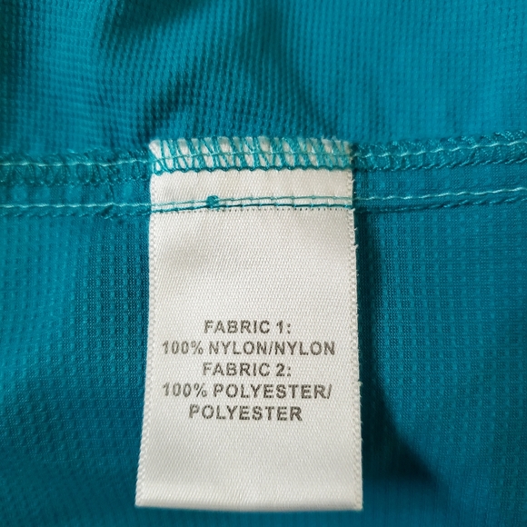 Kuhl Wunderer Button Down Shirt Turquoise Longsleeve Vented Hiking Outdoor Sz S - Picture 15 of 17